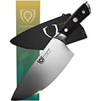 DALSTRONG - Cuchillo para picar hierbas y ensaladas de 7 pulgadas - Serie Gladiador - Acero HC alemán - con vaina